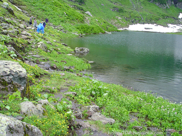 Авадхара, озеро Мзы (Абхазия).