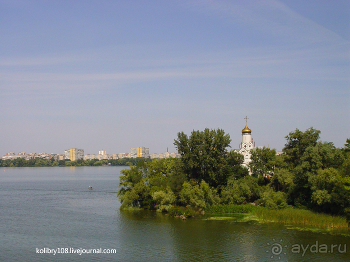 Чуден Днепр при тихой погоде...