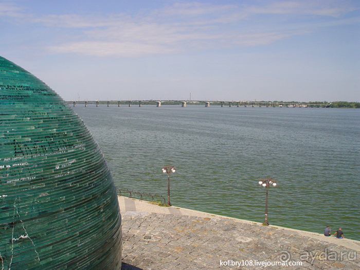Чуден Днепр при тихой погоде...