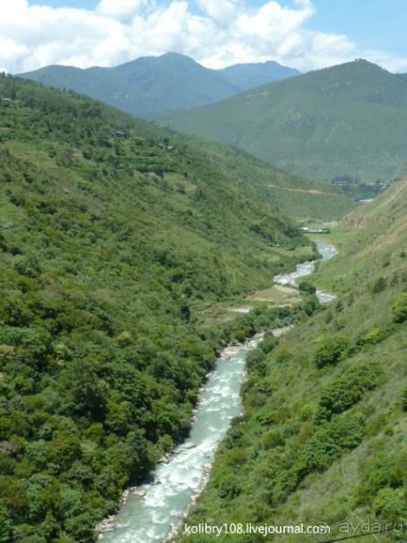 Бутан - страна говорящих флагов (часть 5-я).