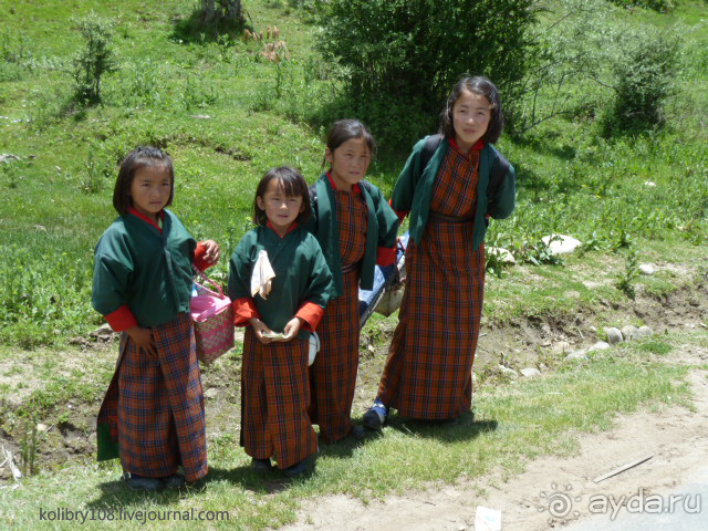 Бутан - страна говорящих флагов (часть 5-я).