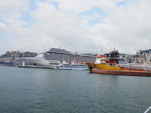 Яхта - от Генуи до Сан-Маргариты