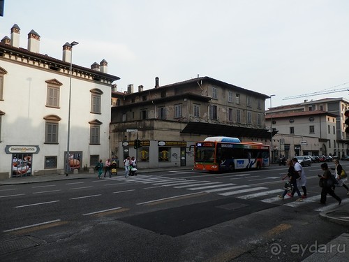 Бергамо - из верхнего города в нижний