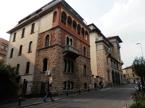 Бергамо - из верхнего города в нижний