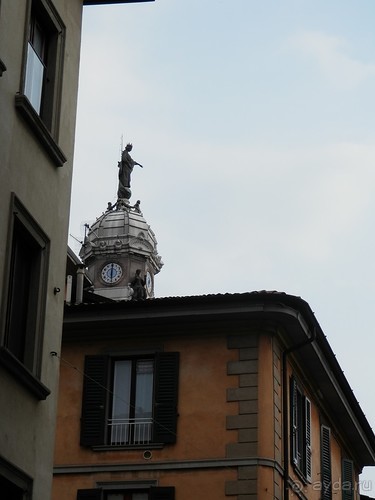 Бергамо - из верхнего города в нижний