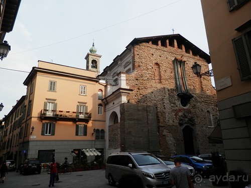 Бергамо - из верхнего города в нижний