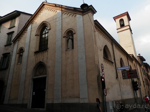 Бергамо - из верхнего города в нижний