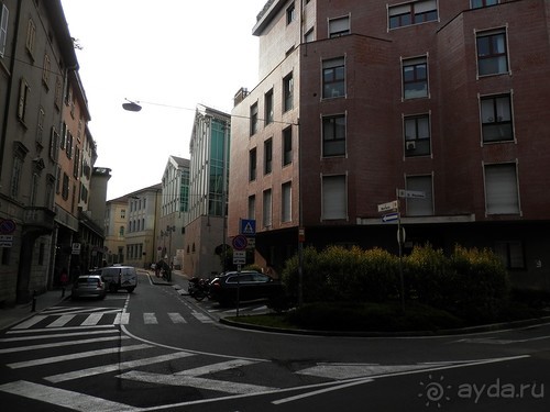 Бергамо - из верхнего города в нижний