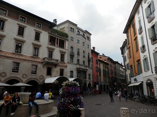 Бергамо - из верхнего города в нижний