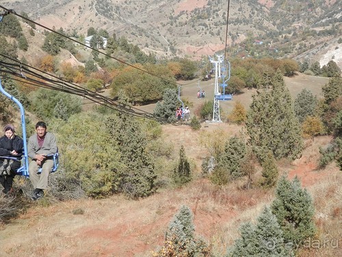 А Чимганские горы царят вдалеке и безумно прекрасны собою