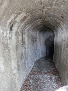 Бергамо - замок San Vigilio и холмы за городом