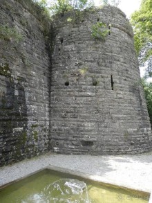 Бергамо - замок San Vigilio и холмы за городом