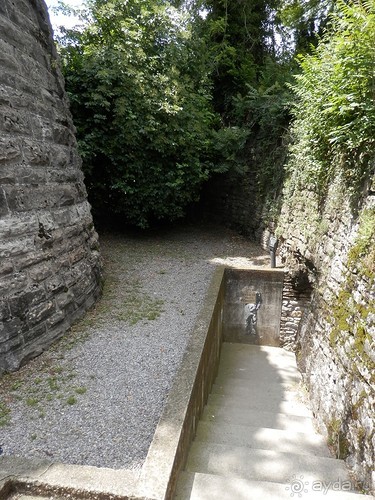 Бергамо - замок San Vigilio и холмы за городом