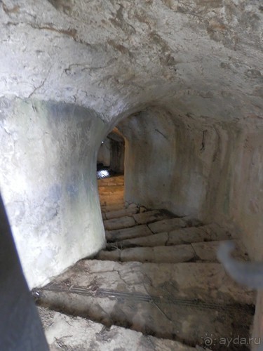 Бергамо - замок San Vigilio и холмы за городом