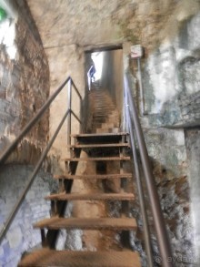 Бергамо - замок San Vigilio и холмы за городом