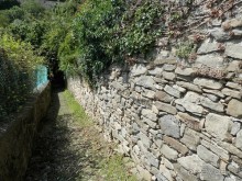 Бергамо - замок San Vigilio и холмы за городом