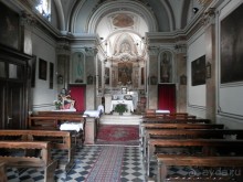 Бергамо - замок San Vigilio и холмы за городом