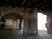 Бергамо - замок San Vigilio и холмы за городом