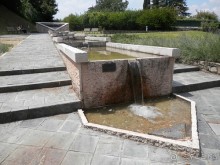 Бергамо - замок San Vigilio и холмы за городом