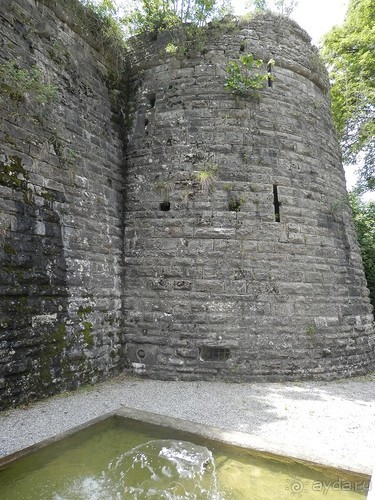 Бергамо - замок San Vigilio и холмы за городом