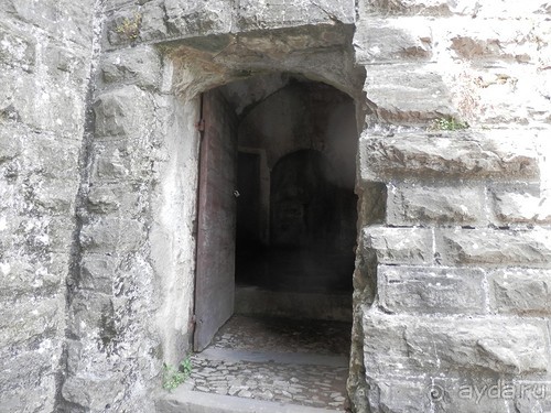 Бергамо - замок San Vigilio и холмы за городом