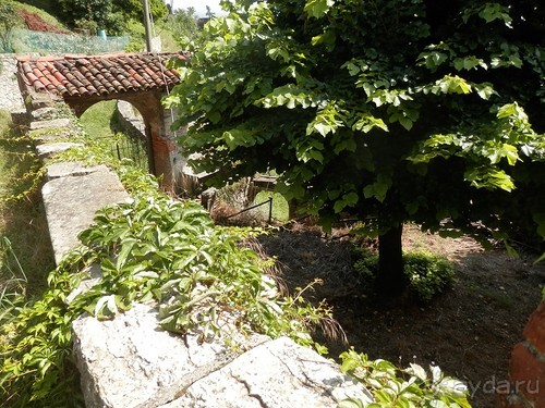 Бергамо - замок San Vigilio и холмы за городом