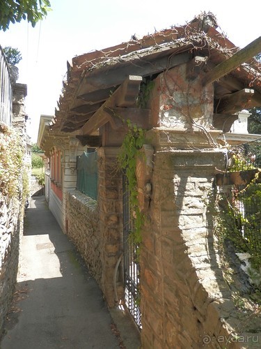 Бергамо - замок San Vigilio и холмы за городом