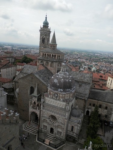 Бергамо - географические карты и панорама города