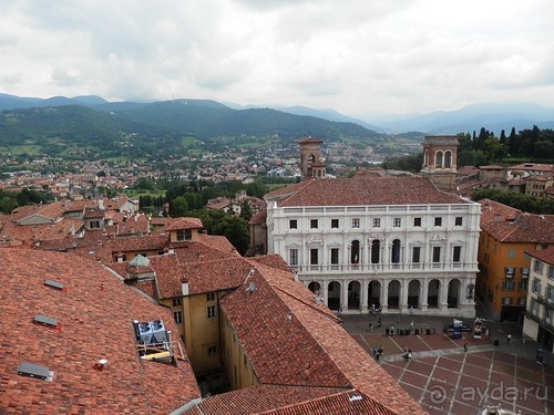 Бергамо - географические карты и панорама города