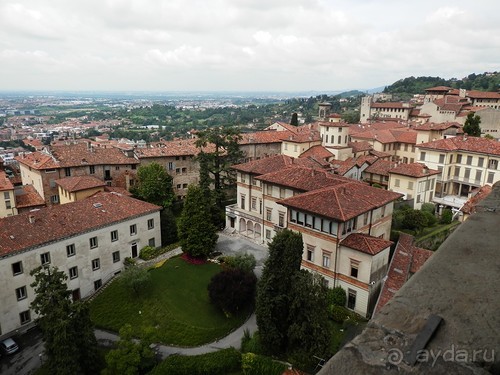 Бергамо - географические карты и панорама города