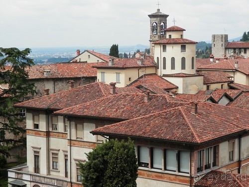 Бергамо - географические карты и панорама города