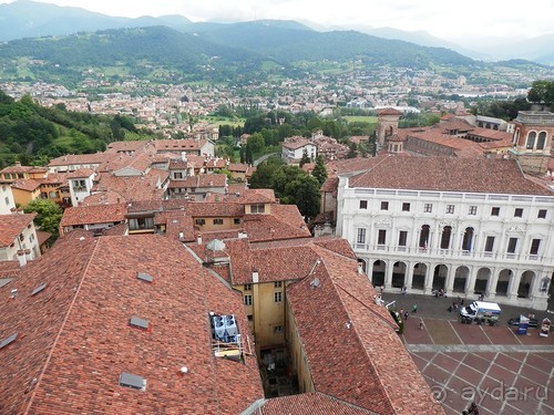 Бергамо - географические карты и панорама города