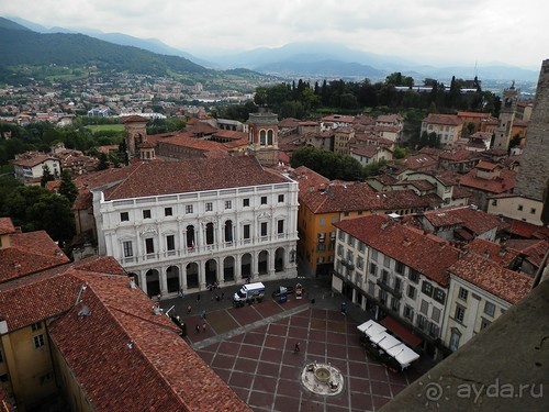 Бергамо - географические карты и панорама города