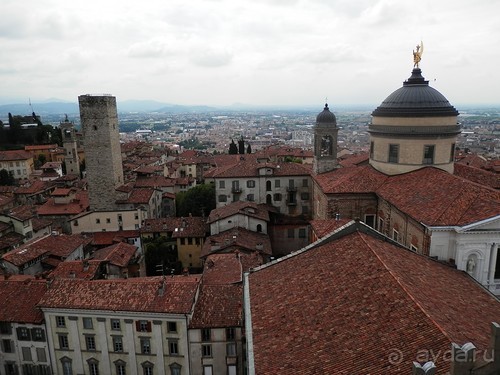 Бергамо - географические карты и панорама города