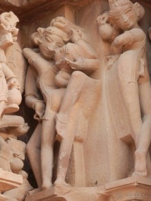 Эротические храмы Кхаджурахо