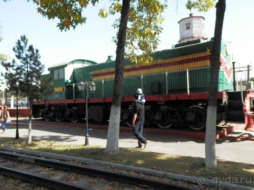 Музей паровозов в Ташкенте