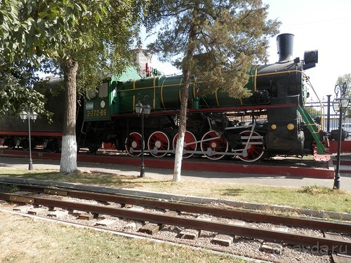 Музей паровозов в Ташкенте