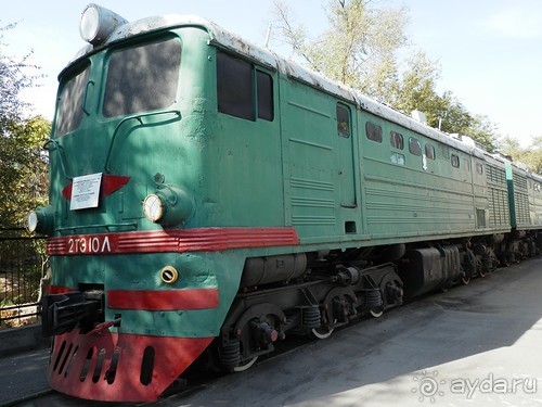 Музей паровозов в Ташкенте