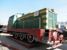 Музей паровозов в Ташкенте