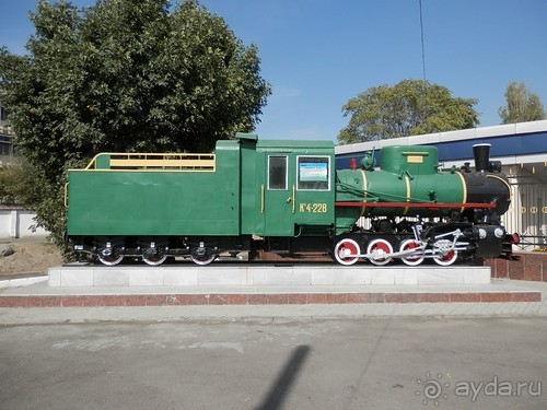 Музей паровозов в Ташкенте