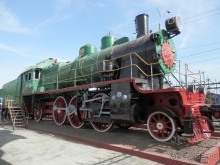 Музей паровозов в Ташкенте