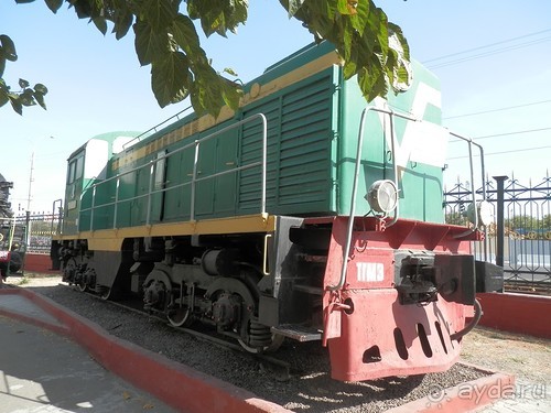 Музей паровозов в Ташкенте