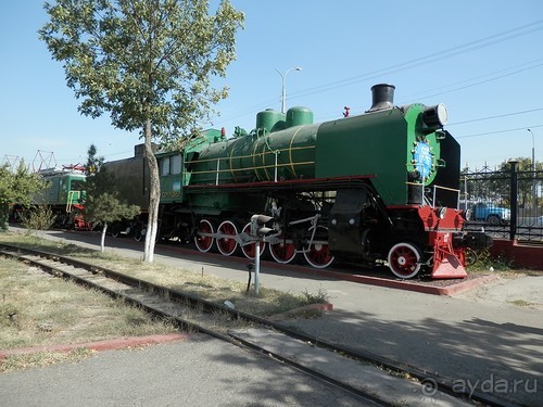 Музей паровозов в Ташкенте