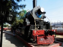 Музей паровозов в Ташкенте