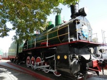 Музей паровозов в Ташкенте