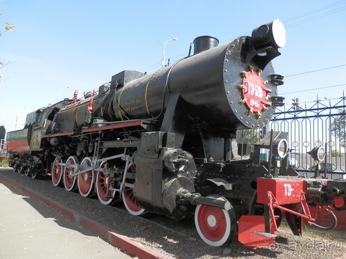 Музей паровозов в Ташкенте