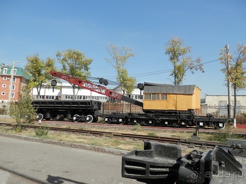 Музей паровозов в Ташкенте