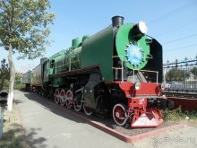 Музей паровозов в Ташкенте