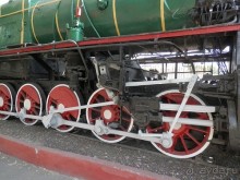 Музей паровозов в Ташкенте