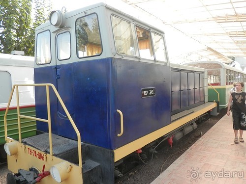 Музей паровозов в Ташкенте